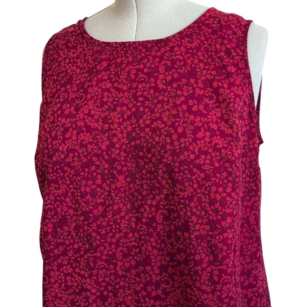 Vintage Y2K Melissa Harper MHM Sleeveless Sheath Dress Size 16W Retro Minimalist - Picture 8 of 9